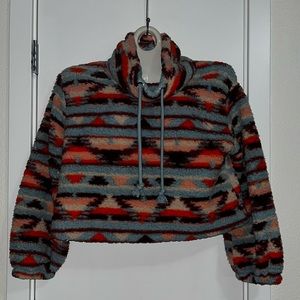 Wild Fable Fuzzy Cowl Neck Pullover